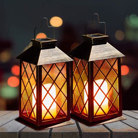 solar outdoor lanterns amazon|waterproof solar lanterns outdoor.